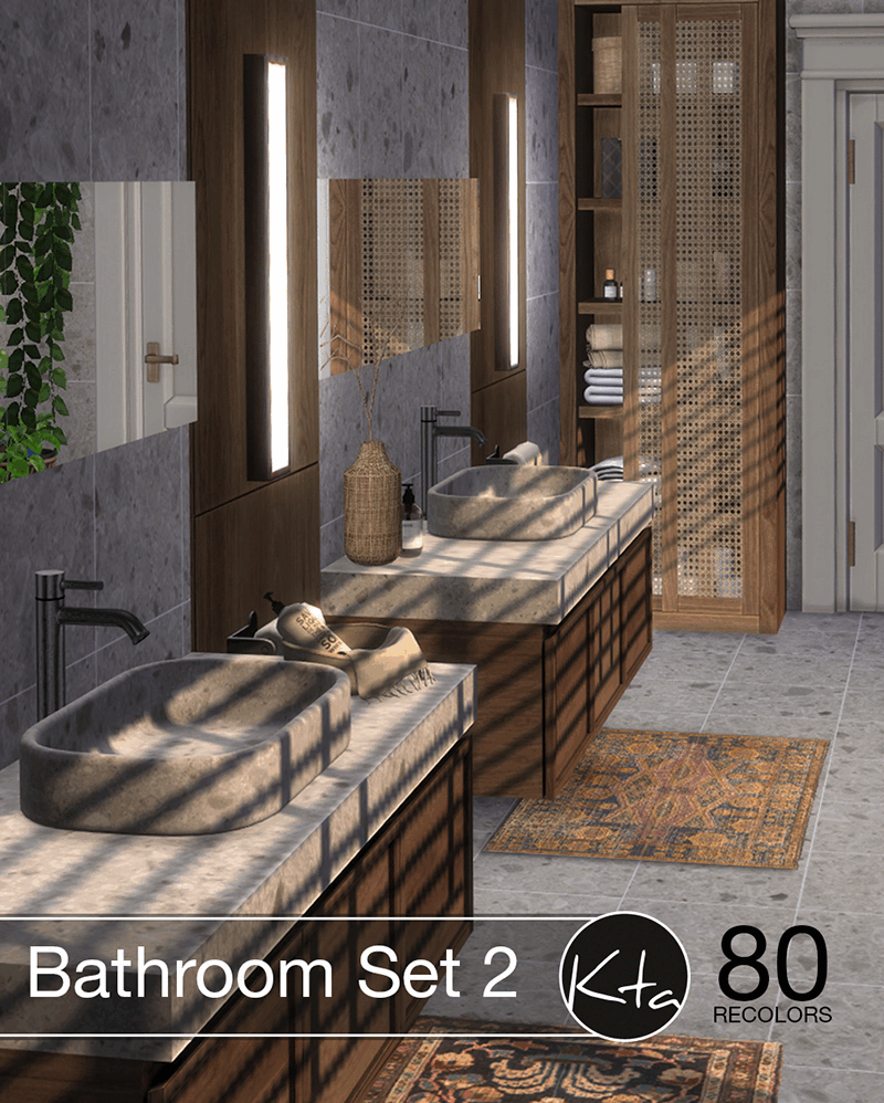 Набор для ванной Bathroom Set 2